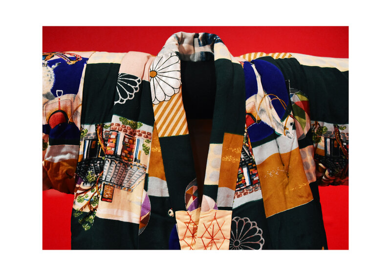 Colorful Kimono Fabric