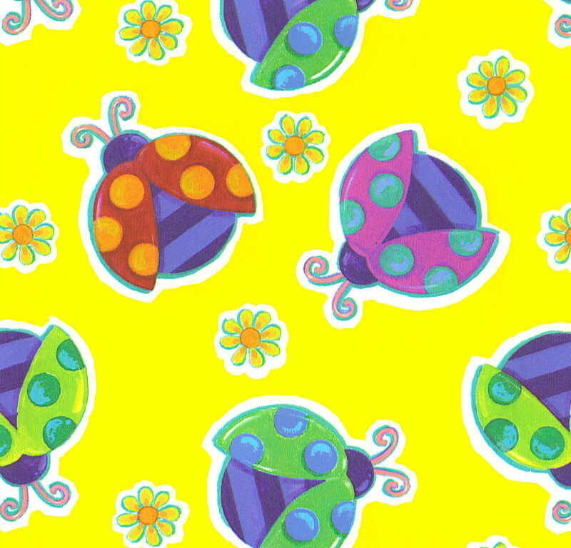 colorful ladybug pattern