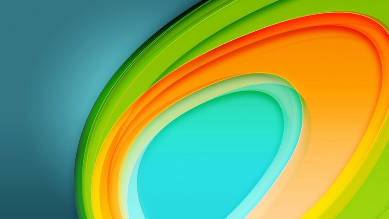 Colorful Layered Curves