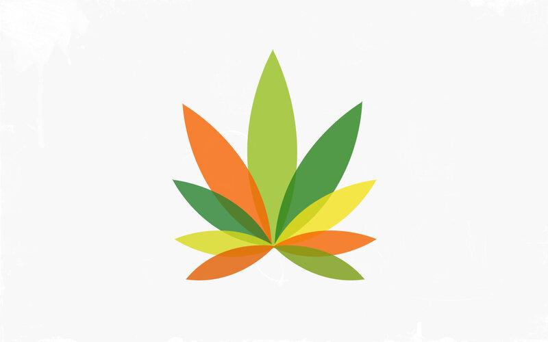 colorful leaf design