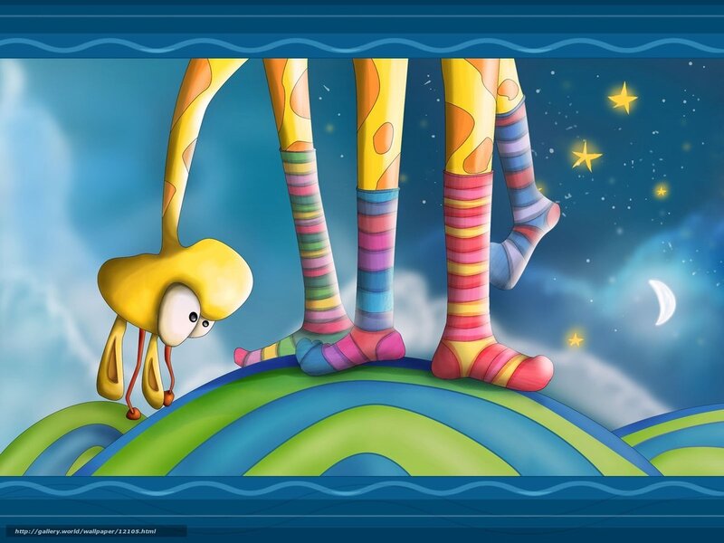 colorful legs and yellow creature