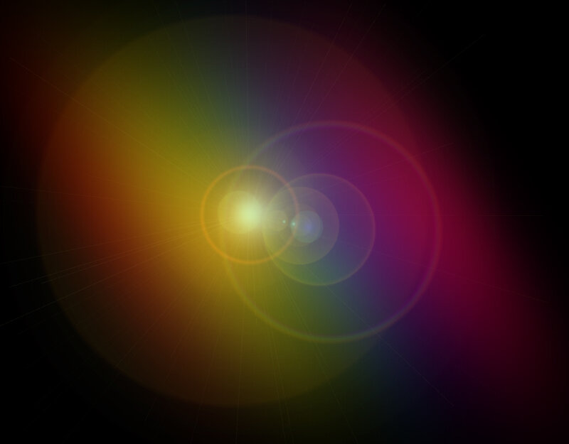 Colorful Lens Flare