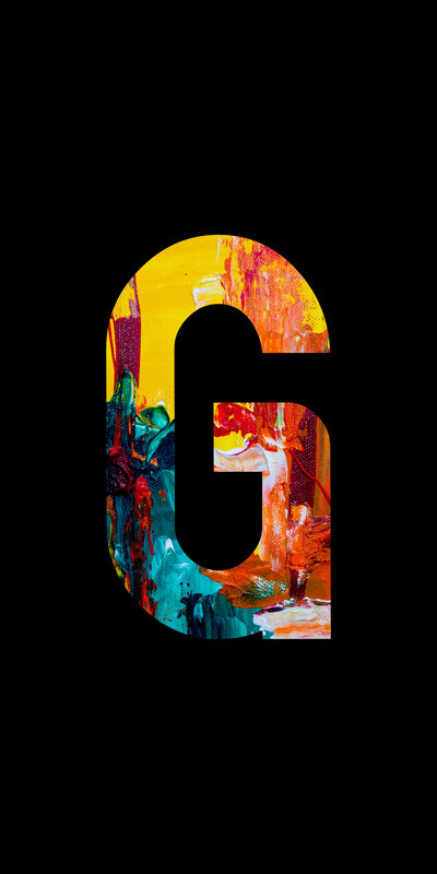 Colorful Letter G