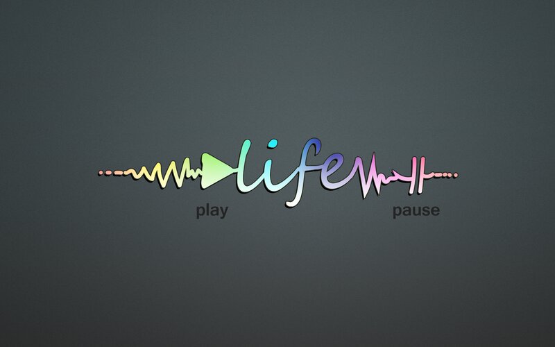 Colorful Life Text