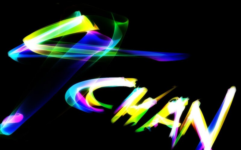 colorful light art design