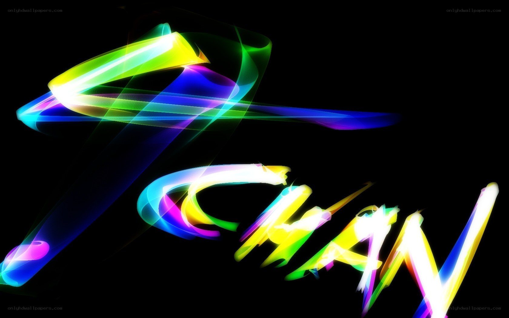 colorful light art design
