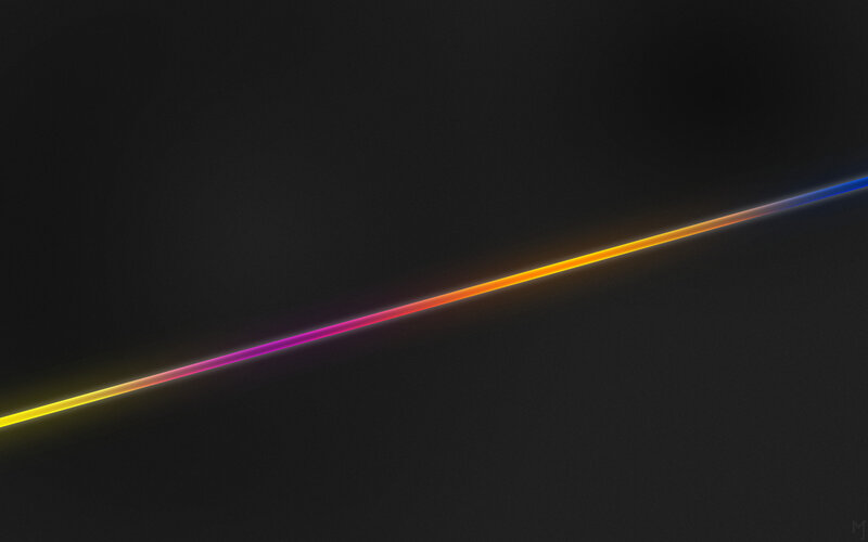 colorful light beam diagonal