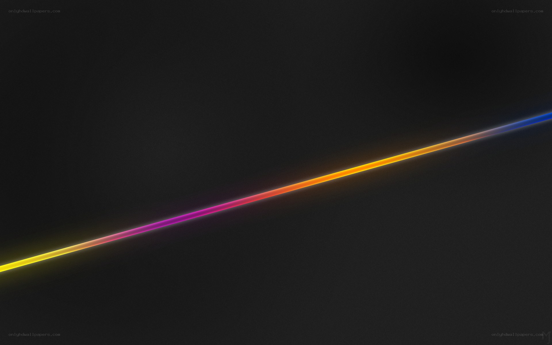 colorful light beam diagonal