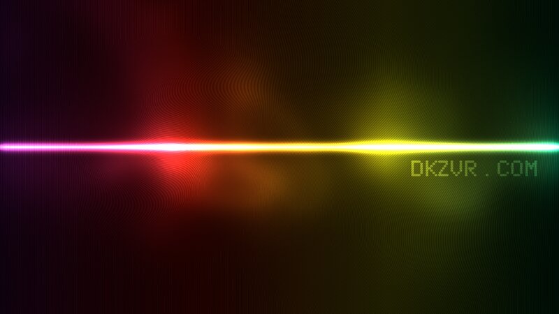 colorful light beam spectrum