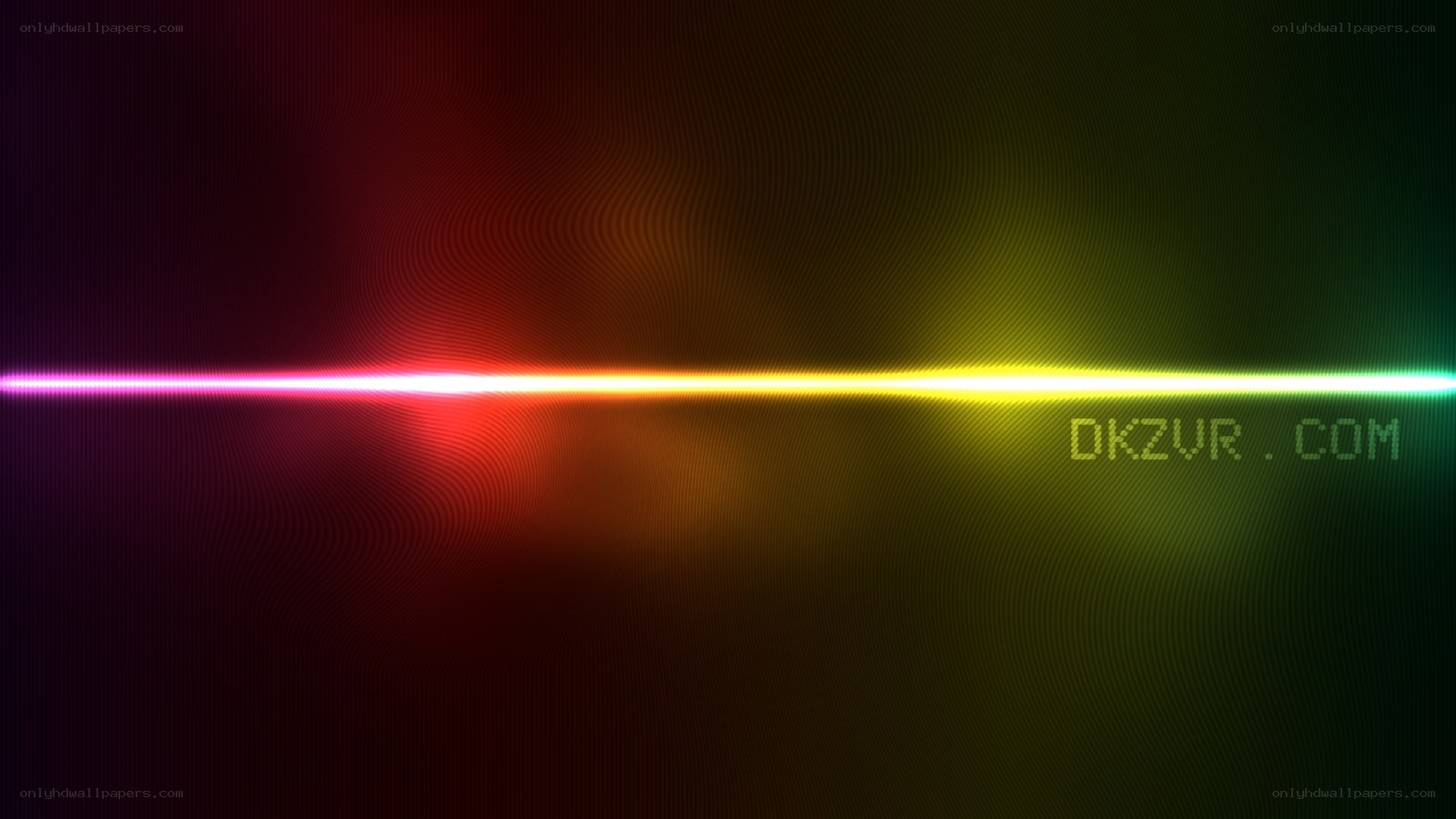 colorful light beam spectrum