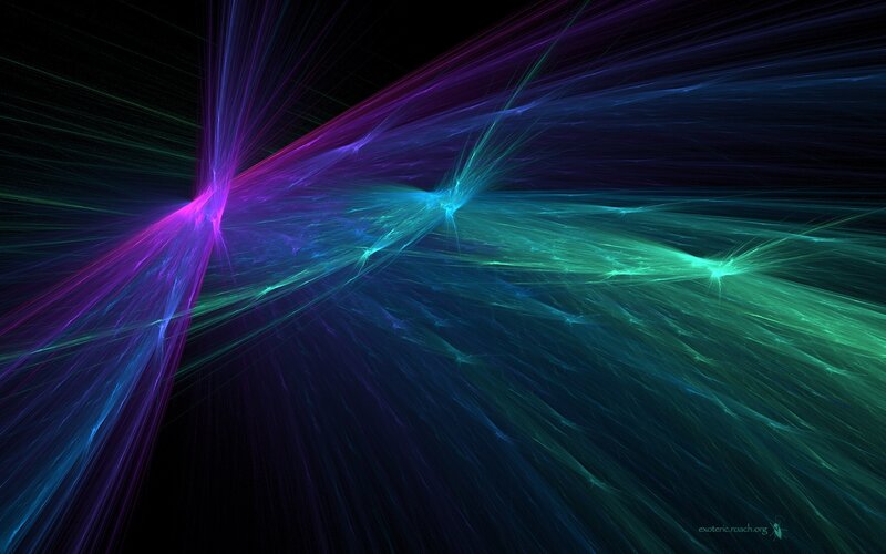 Colorful Light Beams — Purple, Dynamic