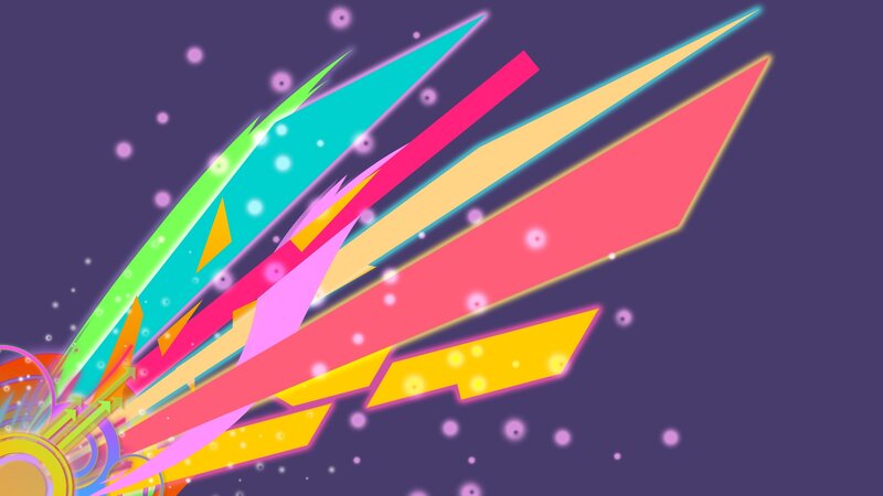 Colorful Light Beams — Purple, Energetic