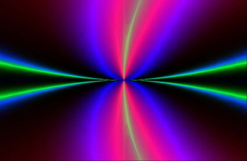 Colorful Light Beams — Purple, Vibrant