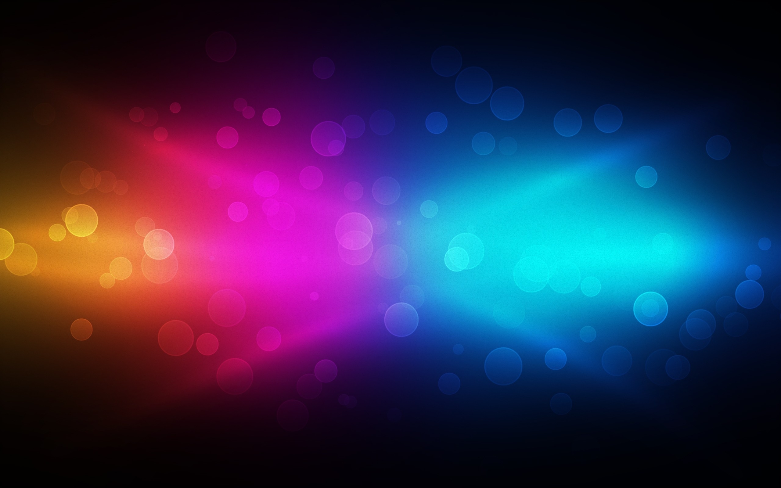 colorful light bokeh background