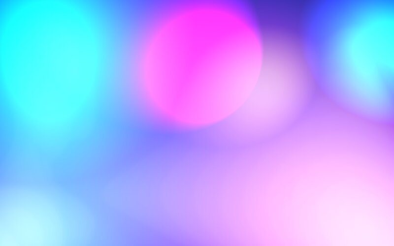 Colorful Light Bokeh — Pink, Dreamy, Abstract