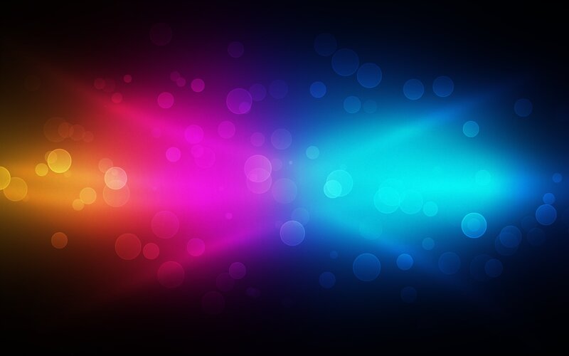 Colorful Light Bokeh — Purple