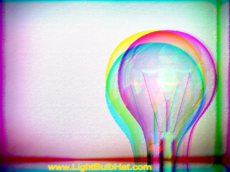 Colorful Light Bulb