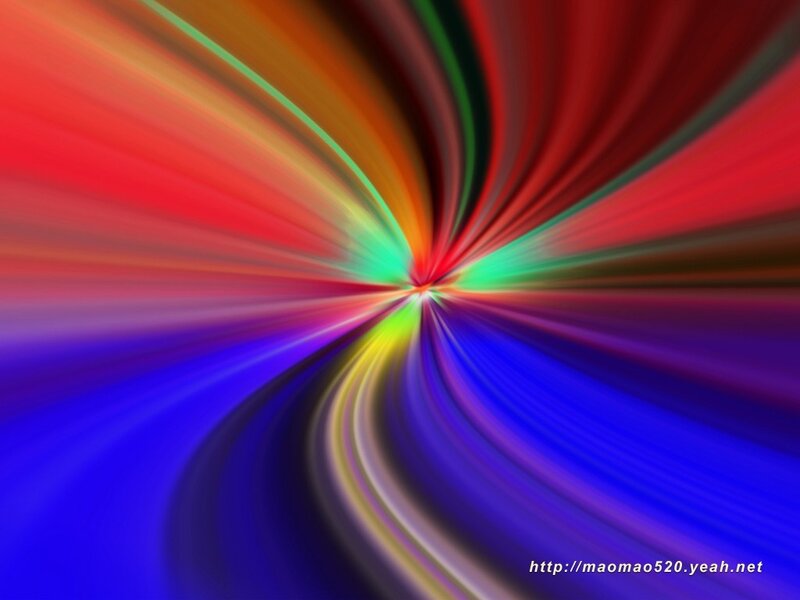 Colorful light burst