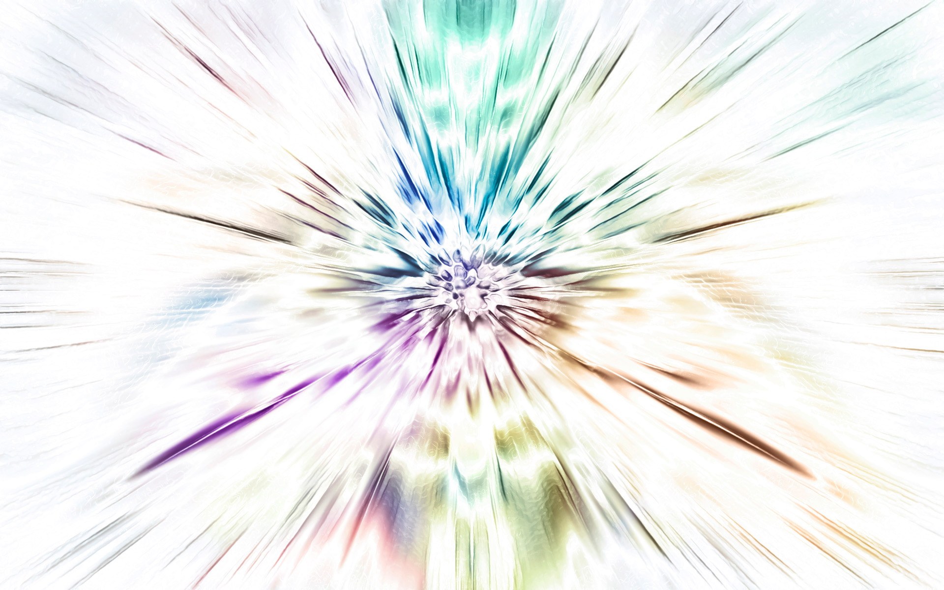 Colorful light burst