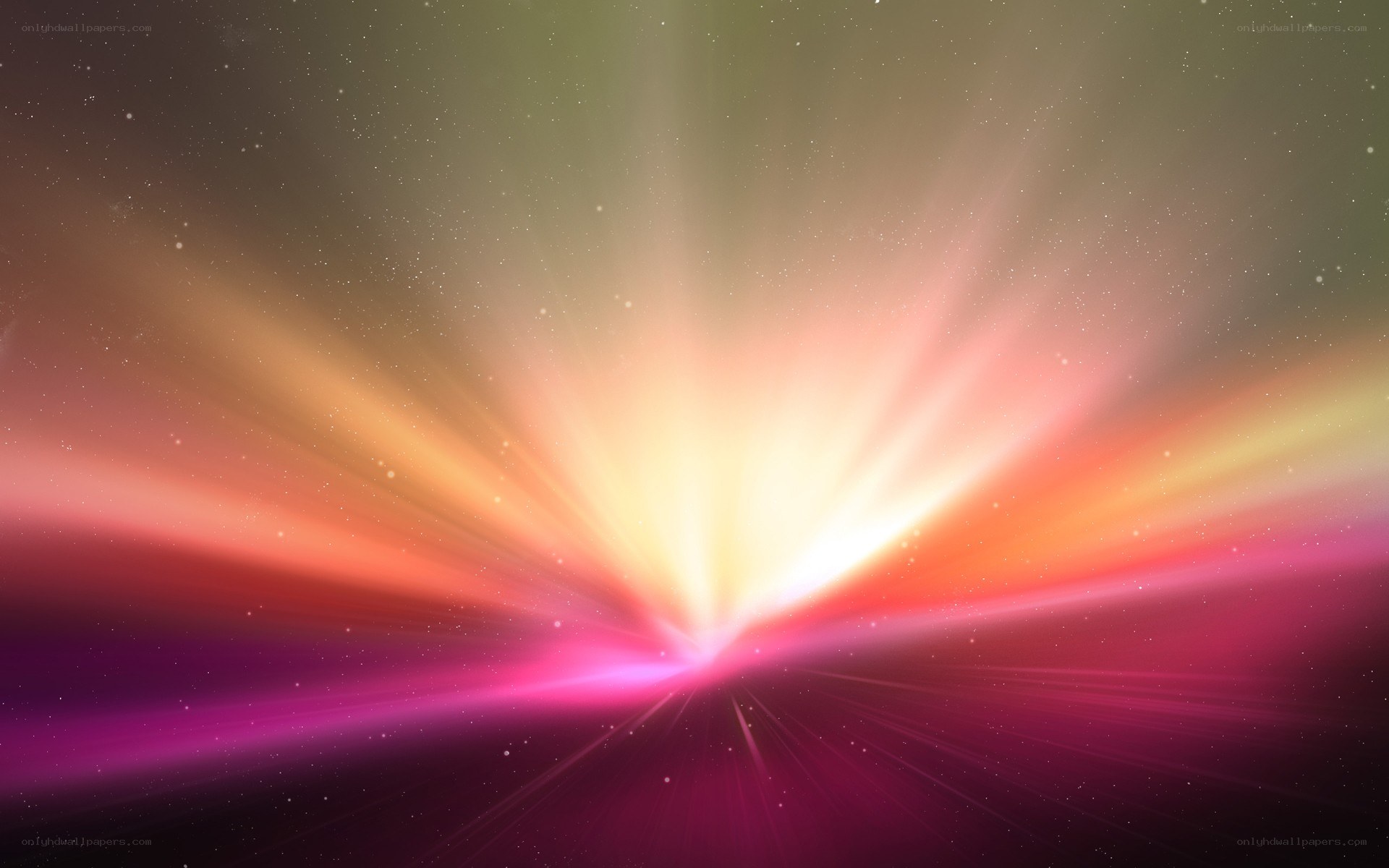 colorful light burst