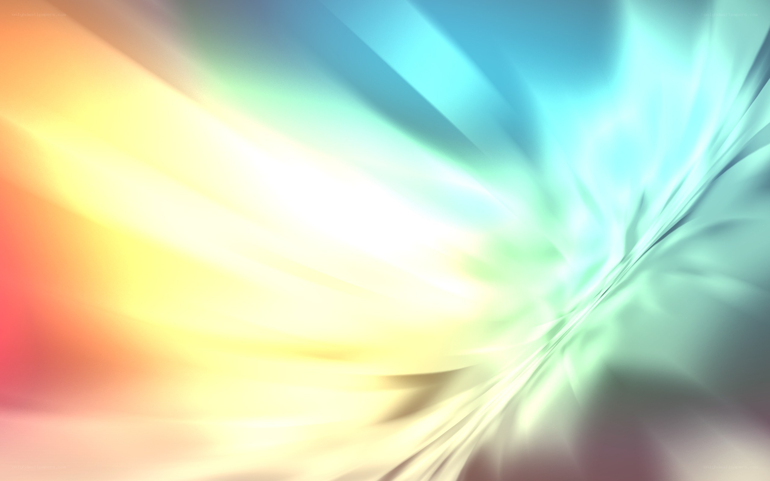 colorful light burst