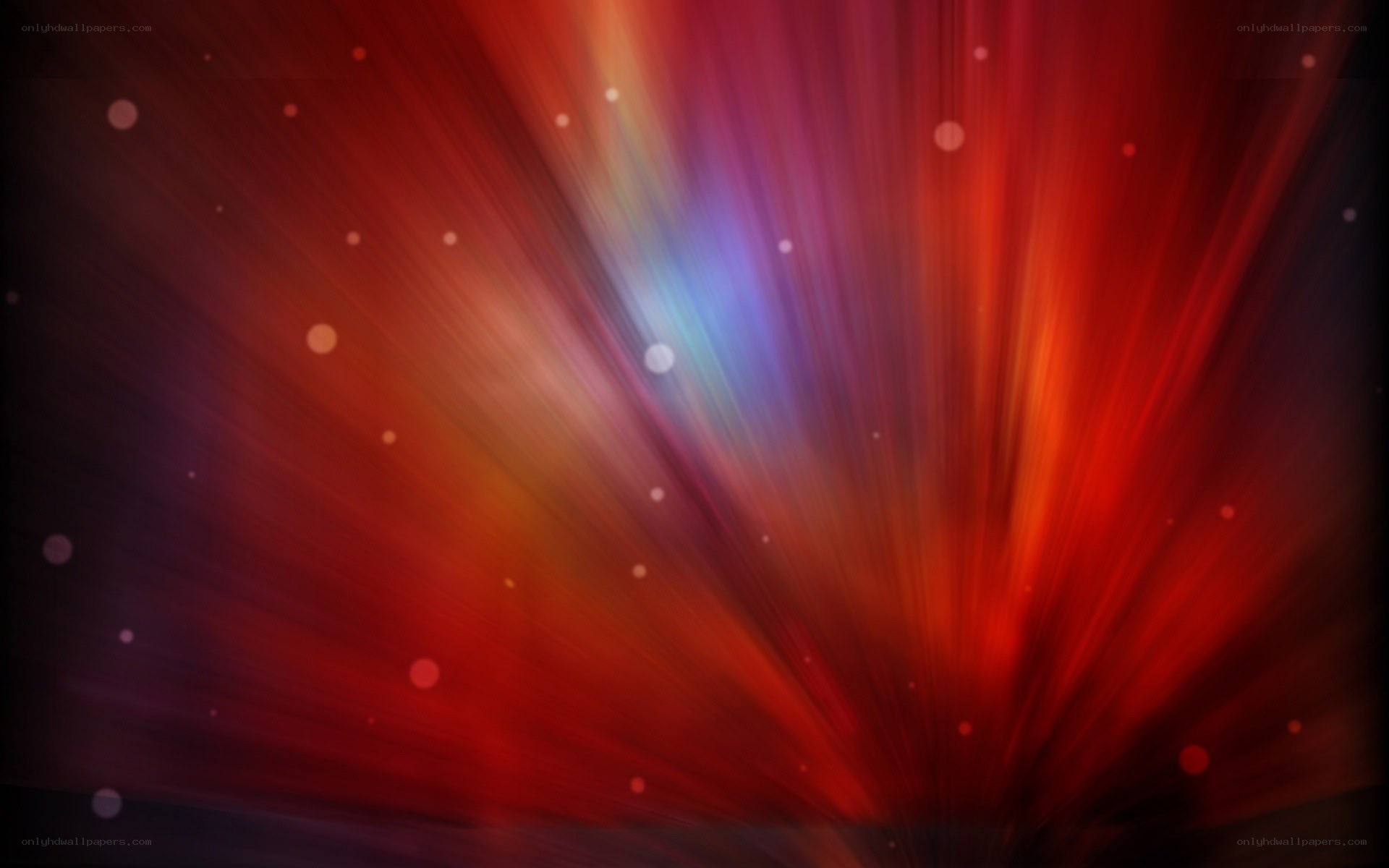 colorful light burst