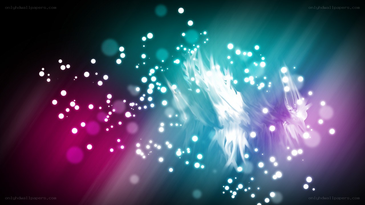 colorful light burst