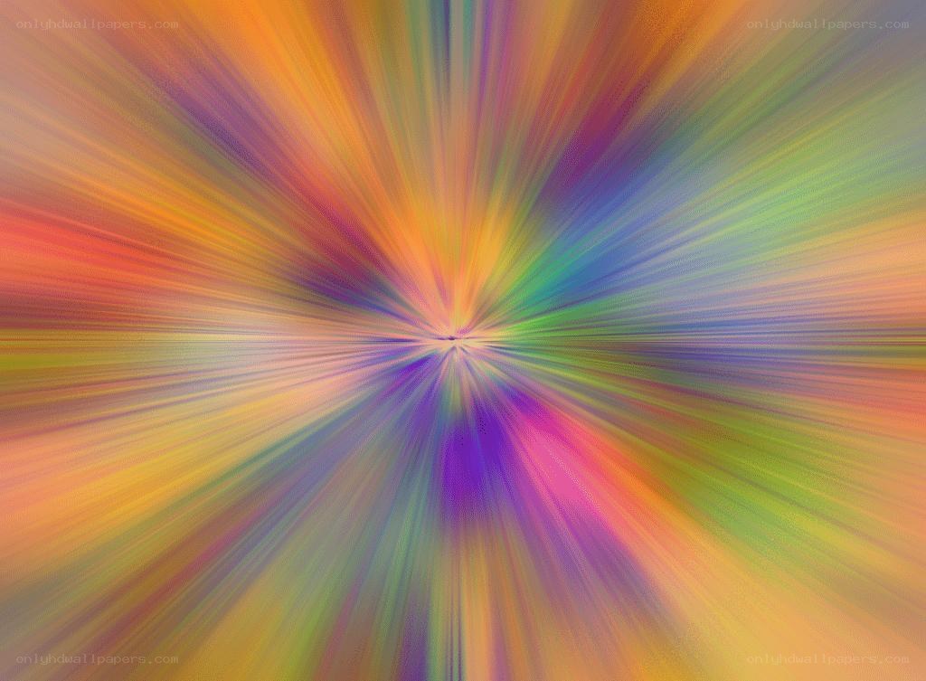 colorful light burst