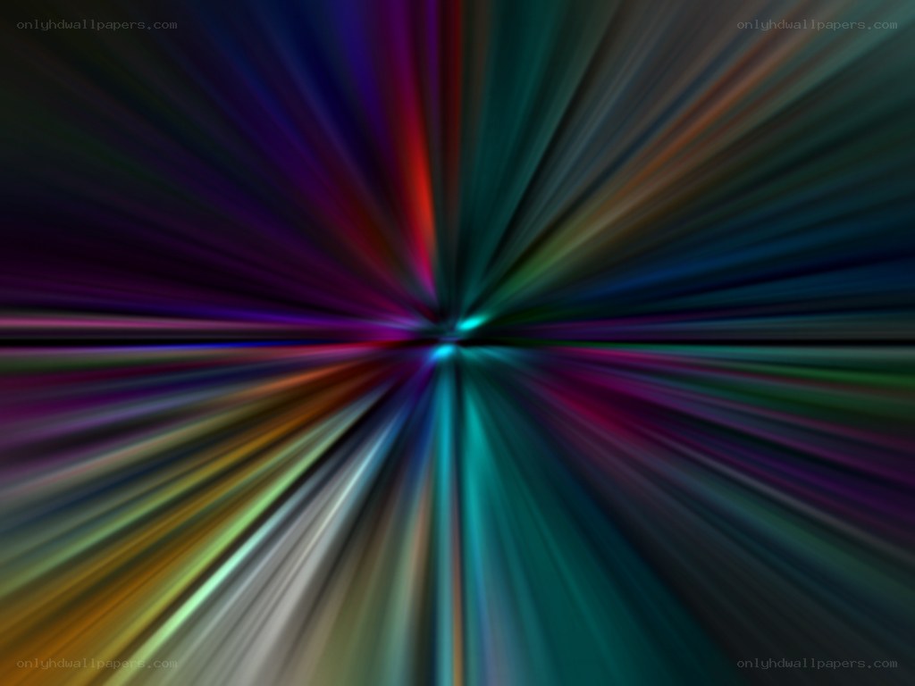 colorful light burst effect