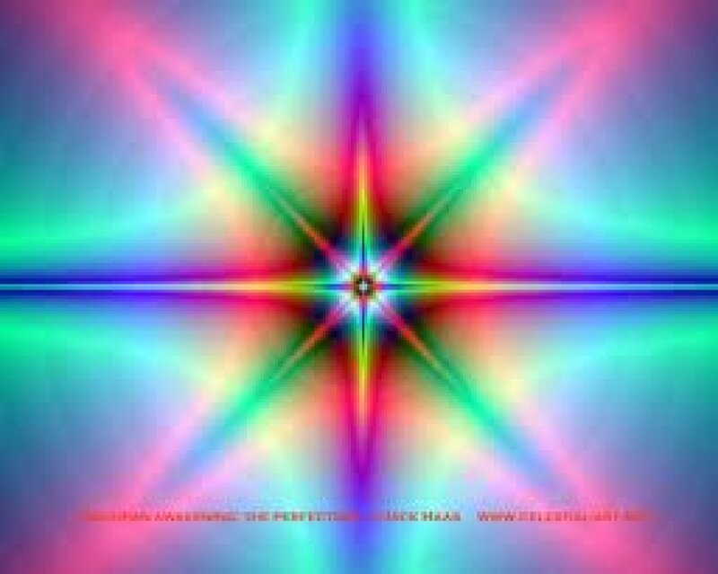 Colorful Light Burst — Green, Vibrant, Abstract, Light Rays