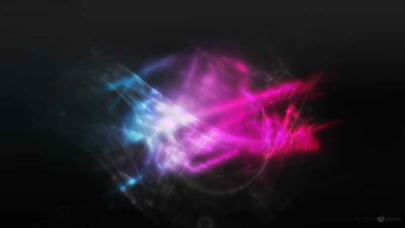Colorful Light Burst — Pink, Energetic, Digital Art