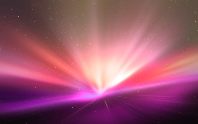 Colorful Light Burst — Purple, Dramatic