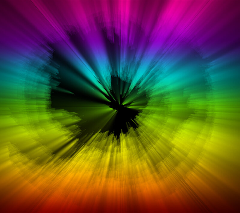 Colorful Light Burst — Purple, Vibrant