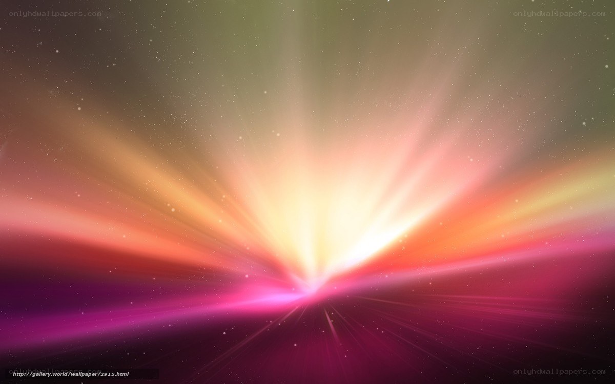 Colorful light burst