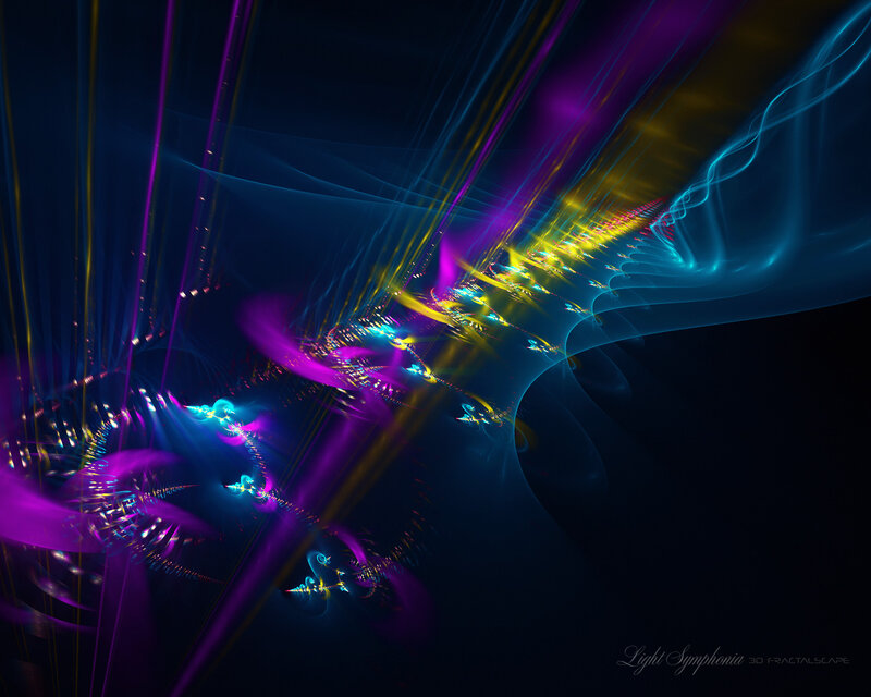 Colorful Light Fractals