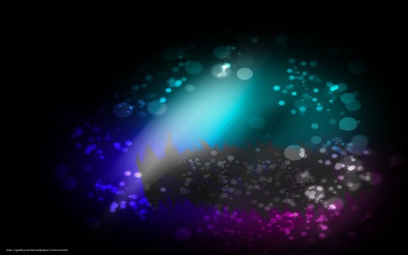 colorful light particles