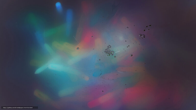 Colorful Light Patterns — Blue, Dreamy