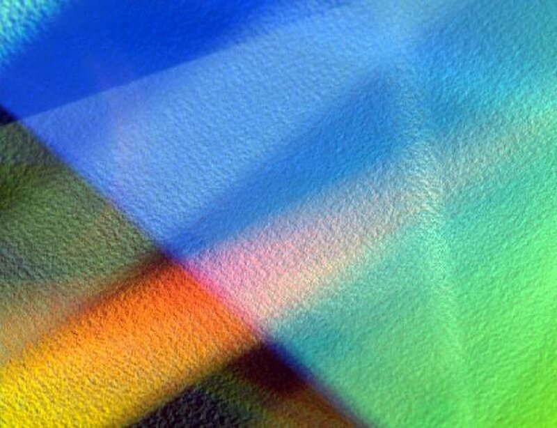 Colorful Light Patterns — Blue