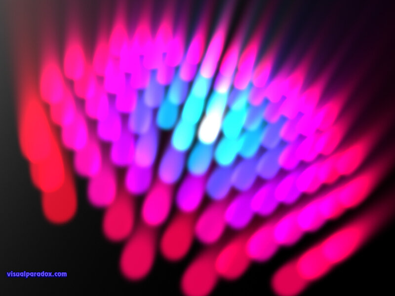 Colorful Light Patterns — Pink