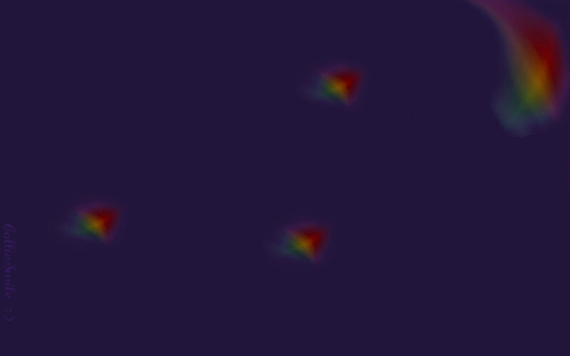 Colorful Light Patterns — Purple, Calm