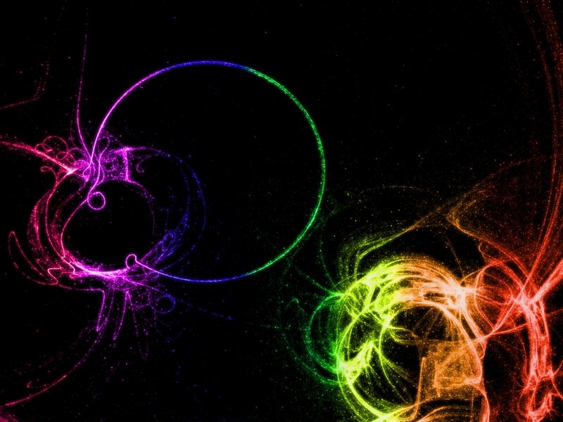 Colorful Light Patterns — Purple