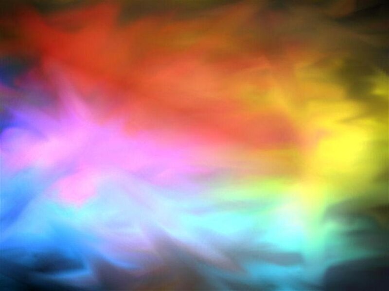 Colorful Light Patterns — Red, Vibrant