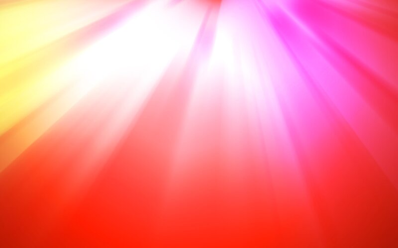 colorful light rays