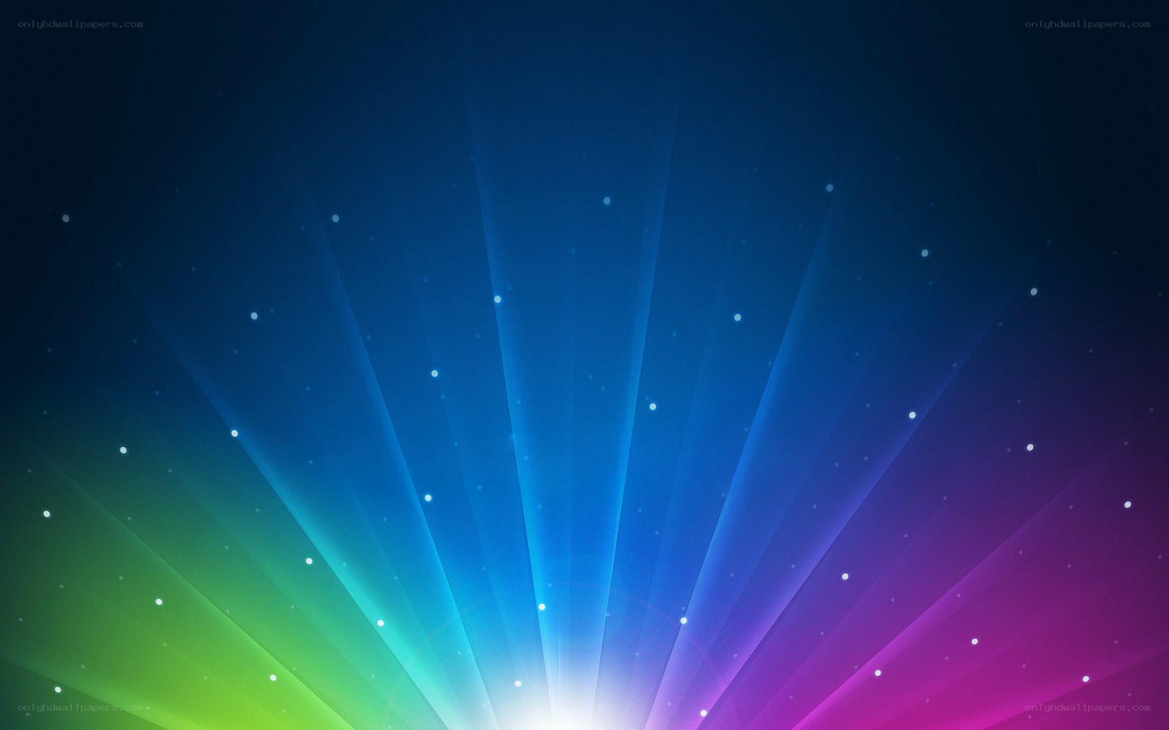 colorful light rays background