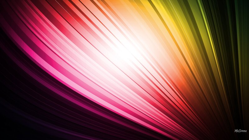 Colorful Light Rays — Red, Dynamic