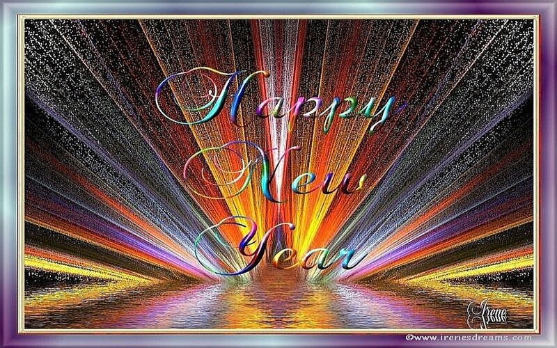 Colorful Light Rays — Yellow, Celebratory