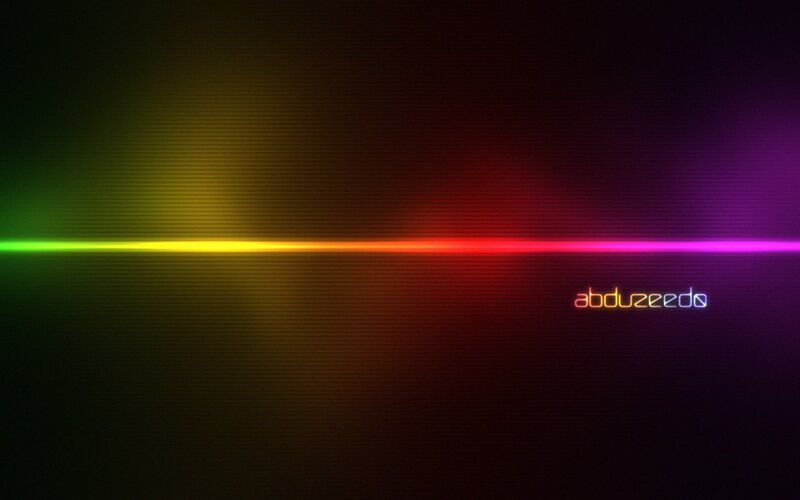 Colorful Light Streak — Green, Vibrant