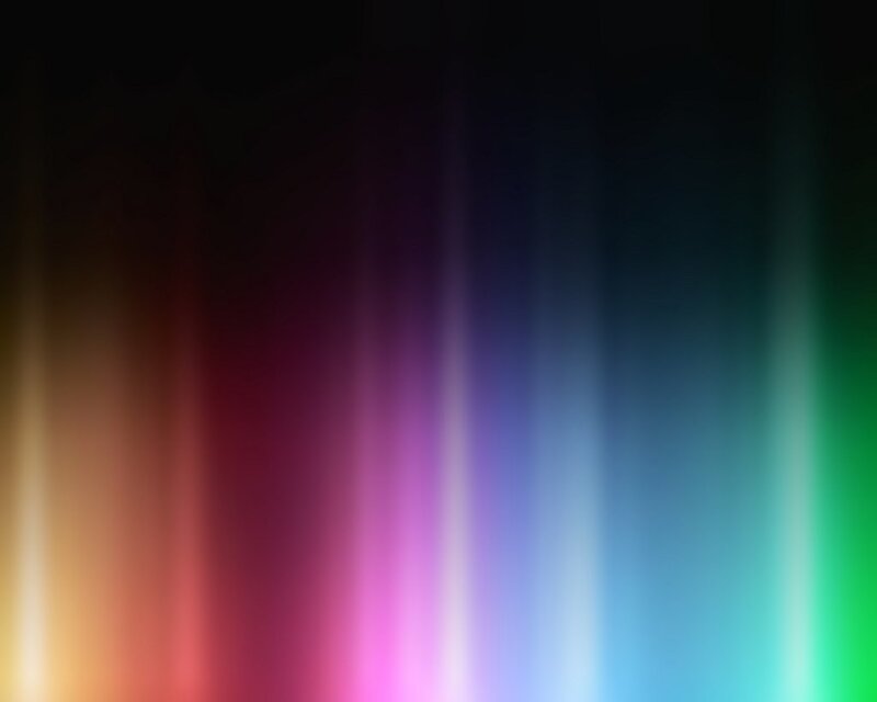 colorful light streaks