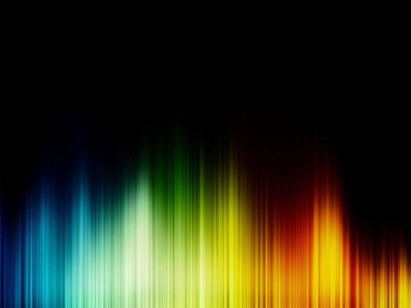 colorful light streaks