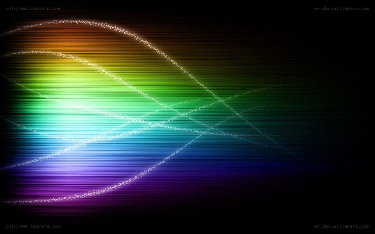 colorful light streaks